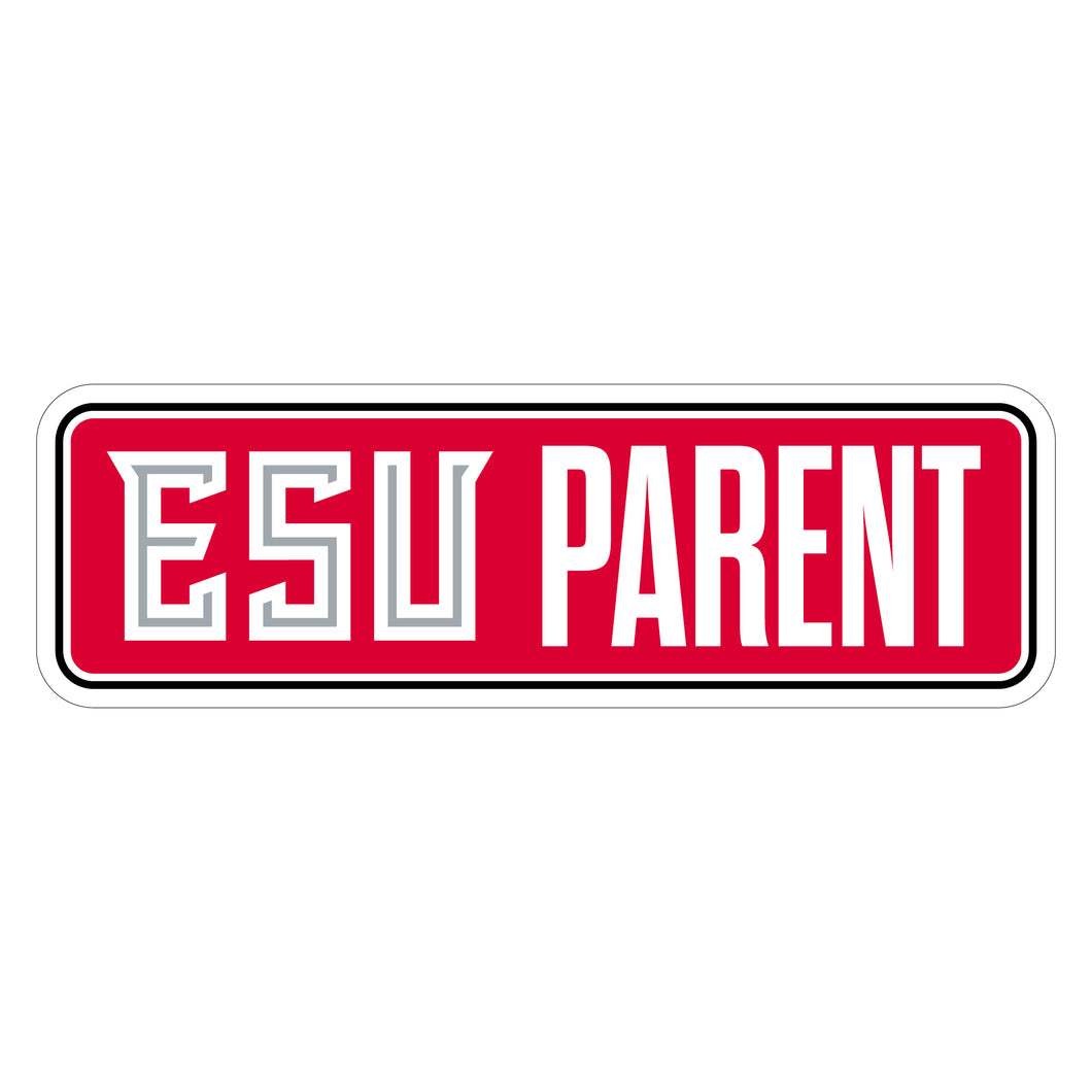 East Stroudsburg University Proud Die Cut Magnet Officially Licensed Collegiate Product 6-Inches Wide