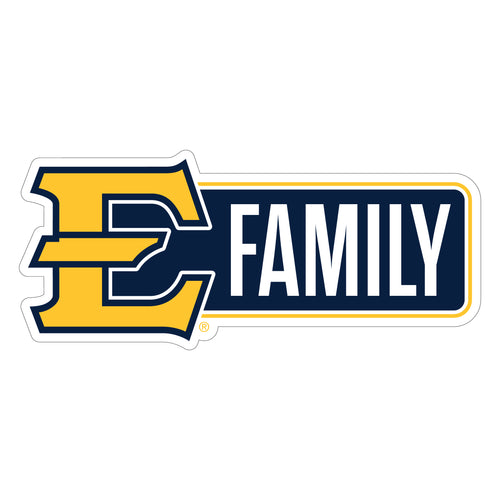 East Tennessee State University Proud Die Cut Decal Officially Licensed Collegiate Product 6-Inches Wide