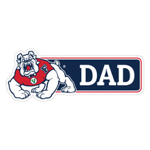 Load image into Gallery viewer, Fresno State Bulldogs Proud Die Cut Decal Officially Licensed Collegiate Product
