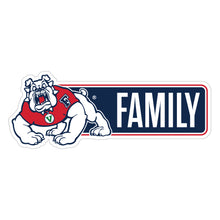 Load image into Gallery viewer, Fresno State Bulldogs Proud Die Cut Decal Officially Licensed Collegiate Product
