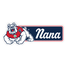 Load image into Gallery viewer, Fresno State Bulldogs Proud Die Cut Decal Officially Licensed Collegiate Product
