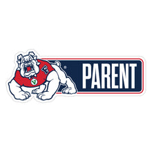 Load image into Gallery viewer, Fresno State Bulldogs Proud Die Cut Decal Officially Licensed Collegiate Product 3-Inches Wide
