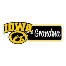 Load image into Gallery viewer, Iowa Hawkeyes Proud Die Cut Magnet Officially Licensed Collegiate Product 4-Inches Wide
