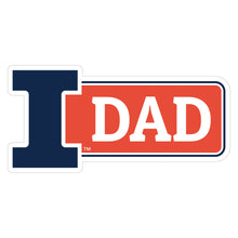 Load image into Gallery viewer, Illinois Fighting Illini Proud Die Cut Decal Officially Licensed Collegiate Product
