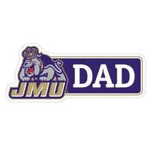 Load image into Gallery viewer, James Madison Dukes Proud Die Cut Magnet Officially Licensed Collegiate Product
