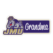 Load image into Gallery viewer, James Madison Dukes Proud Die Cut Magnet Officially Licensed Collegiate Product
