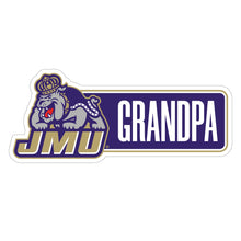 Load image into Gallery viewer, James Madison Dukes Proud Die Cut Magnet Officially Licensed Collegiate Product
