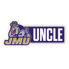 Load image into Gallery viewer, James Madison Dukes Proud Die Cut Magnet Officially Licensed Collegiate Product
