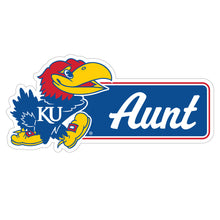 Load image into Gallery viewer, Kansas Jayhawks Proud Die Cut Magnet Officially Licensed Collegiate Product
