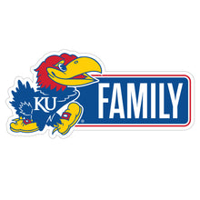 Load image into Gallery viewer, Kansas Jayhawks Proud Die Cut Magnet Officially Licensed Collegiate Product
