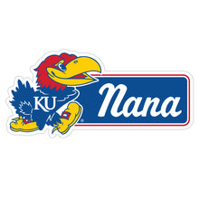 Load image into Gallery viewer, Kansas Jayhawks Proud Die Cut Magnet Officially Licensed Collegiate Product
