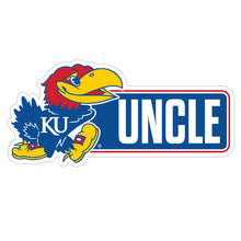 Load image into Gallery viewer, Kansas Jayhawks Proud Die Cut Magnet Officially Licensed Collegiate Product
