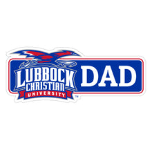 Load image into Gallery viewer, Lubbock Christian University Chaparral Proud Die Cut Magnet Officially Licensed Collegiate Product
