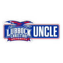 Load image into Gallery viewer, Lubbock Christian University Chaparral Proud Die Cut Magnet Officially Licensed Collegiate Product
