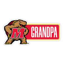 Load image into Gallery viewer, Maryland Terrapins Proud Die Cut Magnet Officially Licensed Collegiate Product 6-Inches Wide
