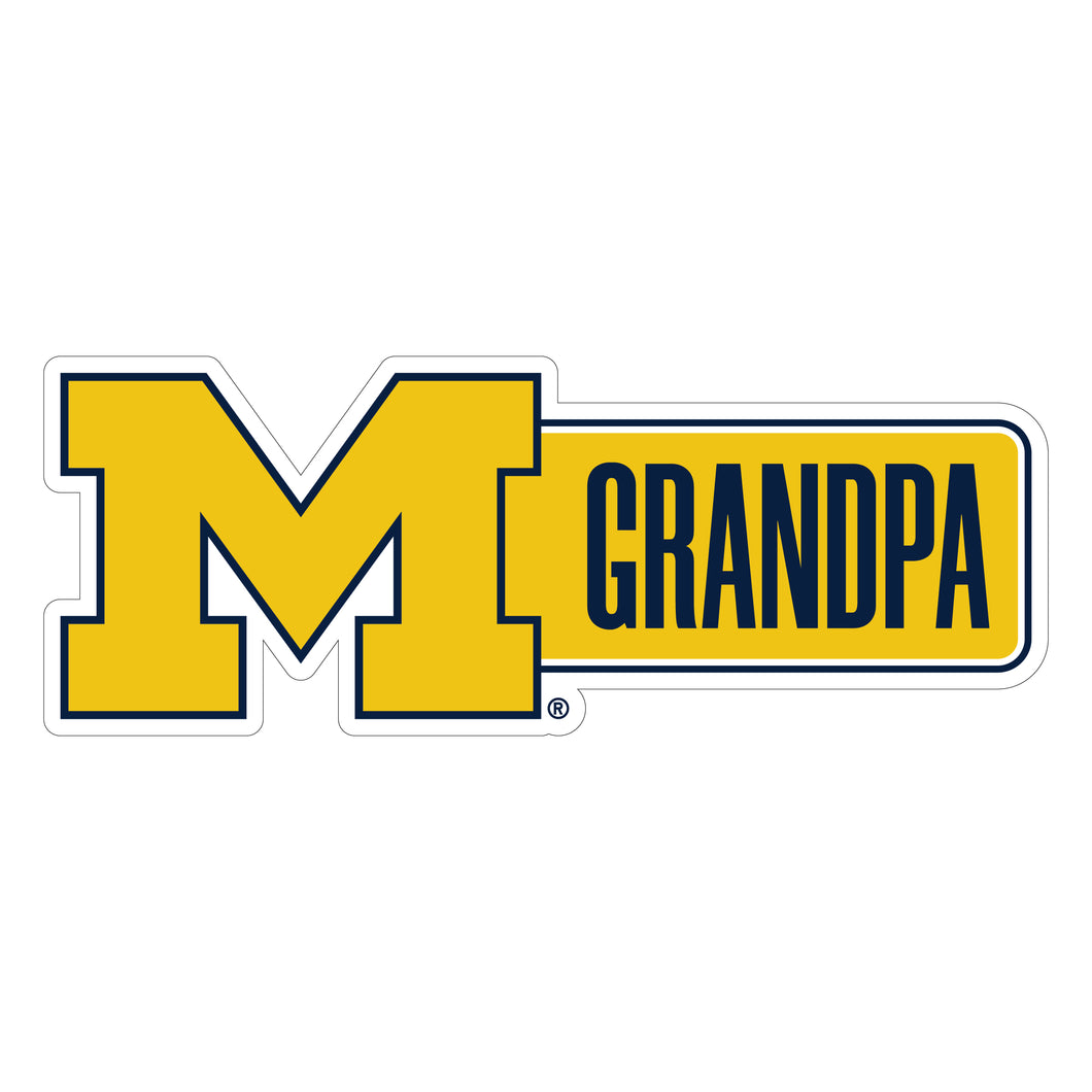 Michigan Wolverines Proud Die Cut Decal Officially Licensed Collegiate Product 3-Inches Wide