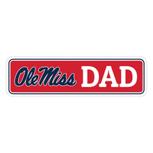 Load image into Gallery viewer, Mississippi Rebels &quot;Ole Miss&quot; Proud Die Cut Magnet Officially Licensed Collegiate Product 5-Inches Wide
