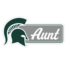 Load image into Gallery viewer, Michigan State Spartans Proud Die Cut Decal Officially Licensed Collegiate Product 4-Inches Wide
