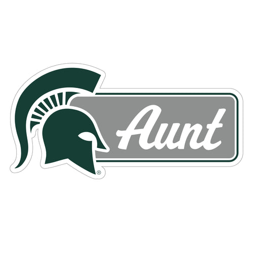 Michigan State Spartans Proud Die Cut Decal Officially Licensed Collegiate Product 4-Inches Wide