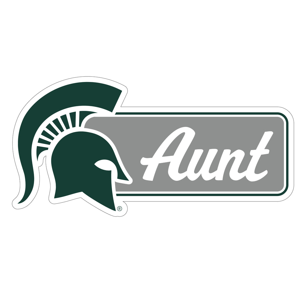 Michigan State Spartans Proud Die Cut Decal Officially Licensed Collegiate Product 4-Inches Wide