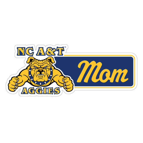 North Carolina A&T State Aggies Proud Die Cut Magnet Officially Licensed Collegiate Product 4-Inches Wide