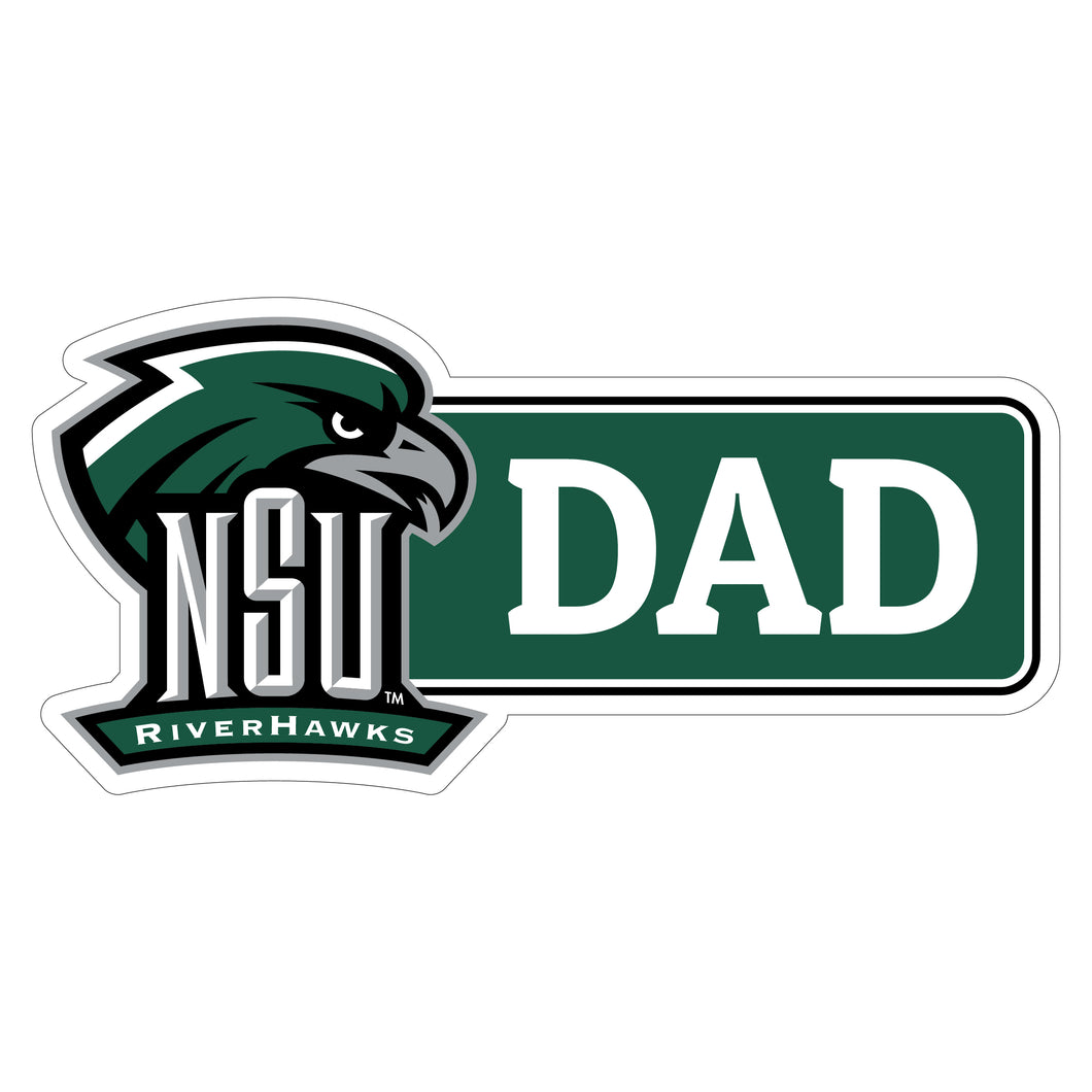 Northeastern State University Riverhawks Proud Die Cut Magnet Officially Licensed Collegiate Product 3-Inches Wide