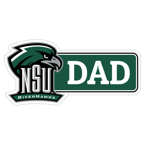 Northeastern State University Riverhawks Proud Die Cut Decal Officially Licensed Collegiate Product 3-Inches Wide