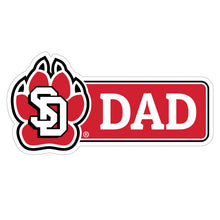 Load image into Gallery viewer, South Dakota Coyotes Proud Die Cut Magnet Officially Licensed Collegiate Product
