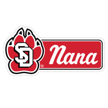 Load image into Gallery viewer, South Dakota Coyotes Proud Die Cut Magnet Officially Licensed Collegiate Product 4-Inches Wide
