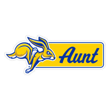 Load image into Gallery viewer, South Dakota State Jackrabbits Proud Die Cut Decal Officially Licensed Collegiate Product
