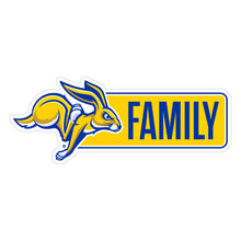 Load image into Gallery viewer, South Dakota State Jackrabbits Proud Die Cut Magnet Officially Licensed Collegiate Product
