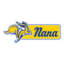 Load image into Gallery viewer, South Dakota State Jackrabbits Proud Die Cut Magnet Officially Licensed Collegiate Product
