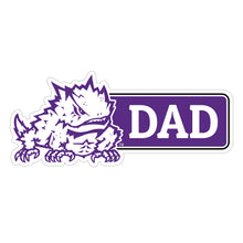 Load image into Gallery viewer, Texas Christian University Proud Die Cut Magnet Officially Licensed Collegiate Product
