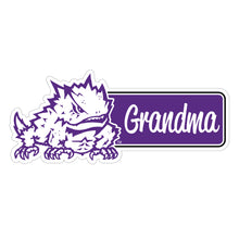 Load image into Gallery viewer, Texas Christian University Proud Die Cut Magnet Officially Licensed Collegiate Product
