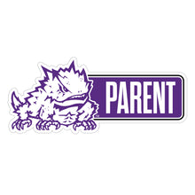 Load image into Gallery viewer, Texas Christian University Proud Die Cut Magnet Officially Licensed Collegiate Product
