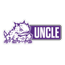 Load image into Gallery viewer, Texas Christian University Proud Die Cut Magnet Officially Licensed Collegiate Product
