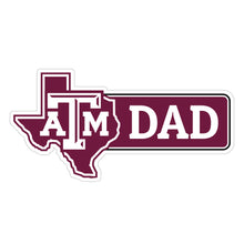 Load image into Gallery viewer, Texas A&amp;M Aggies Proud Die Cut Magnet Officially Licensed Collegiate Product
