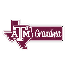 Load image into Gallery viewer, Texas A&amp;M Aggies Proud Die Cut Magnet Officially Licensed Collegiate Product
