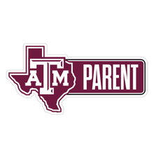 Load image into Gallery viewer, Texas A&amp;M Aggies Proud Die Cut Magnet Officially Licensed Collegiate Product
