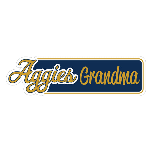 UC Davis Aggies Proud Die Cut Magnet Officially Licensed Collegiate Product 4-Inches Wide