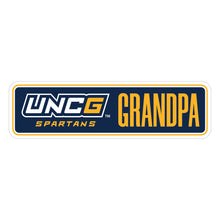 Load image into Gallery viewer, North Carolina Greensboro Spartans Proud Die Cut Magnet Officially Licensed Collegiate Product
