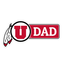 Load image into Gallery viewer, Utah Utes Proud Die Cut Magnet Officially Licensed Collegiate Product
