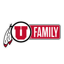 Load image into Gallery viewer, Utah Utes Proud Die Cut Magnet Officially Licensed Collegiate Product 5-Inches Wide
