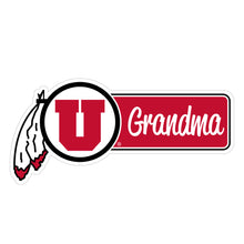 Load image into Gallery viewer, Utah Utes Proud Die Cut Magnet Officially Licensed Collegiate Product
