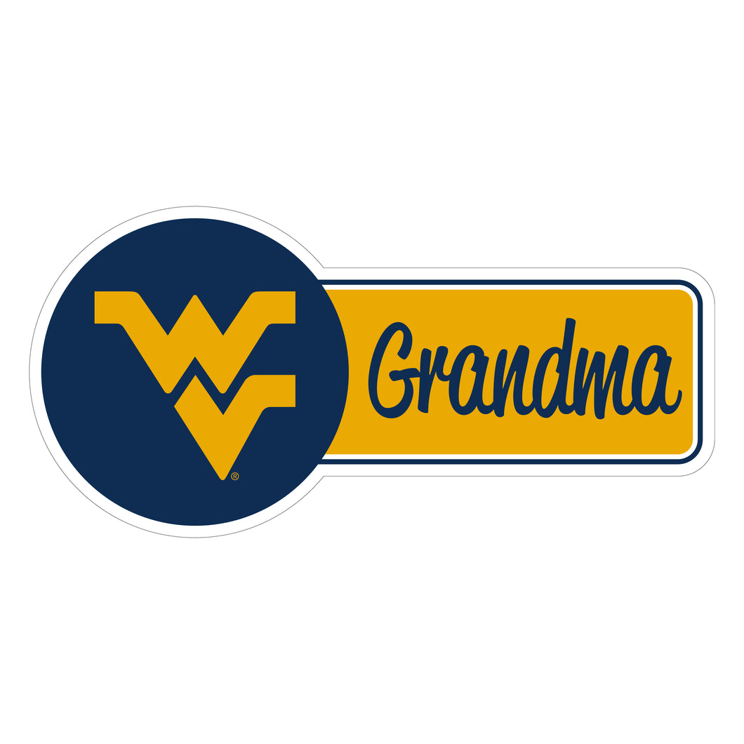 West Virginia Mountaineers Proud Die Cut Magnet Officially Licensed Collegiate Product 6-Inches Wide