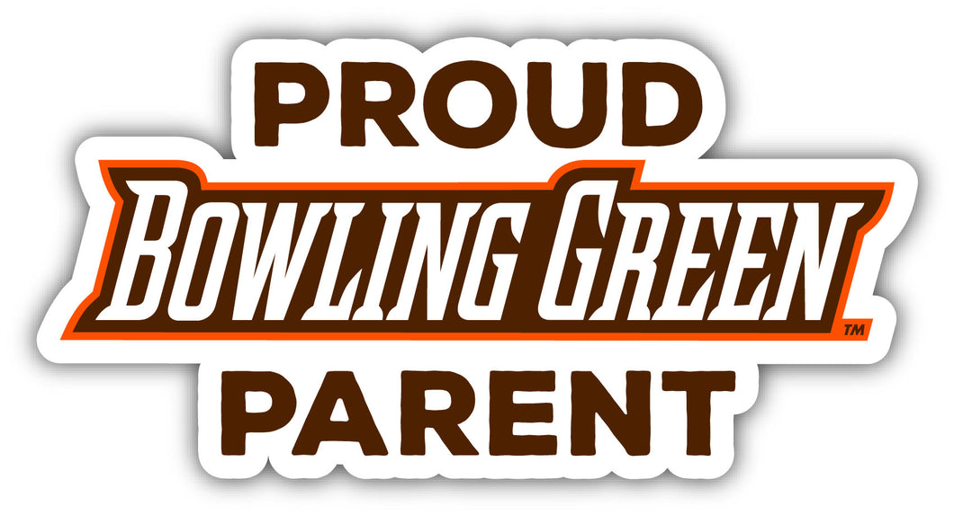 Bowling Green Falcons 4-Inch Proud Parent NCAA Vinyl Sticker - Durable School Spirit Decal