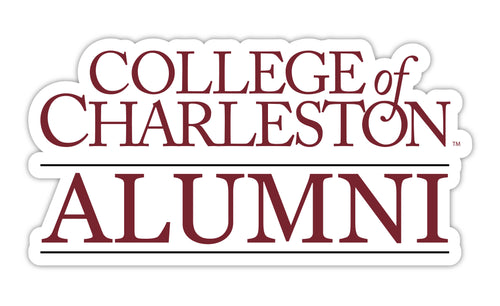 College of Charleston 4-Inch Laser Cut Alumni Vinyl Decal Sticker Officially Licensed Collegiate Product Single