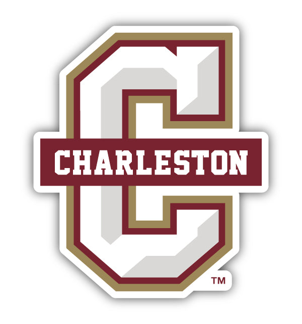 College of Charleston Vinyl Decal Sticker Officially Licensed Collegiate Product