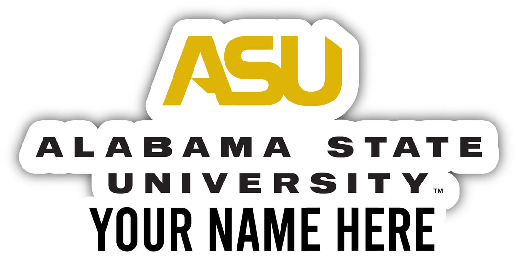 Alabama State University Customizable Round Magnet Officially Licensed Collegiate Product 12-Inch