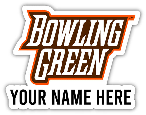 Bowling Green Falcons Customizable Round Vinyl Decal Sticker Officially Licensed Collegiate Product 12-Inch